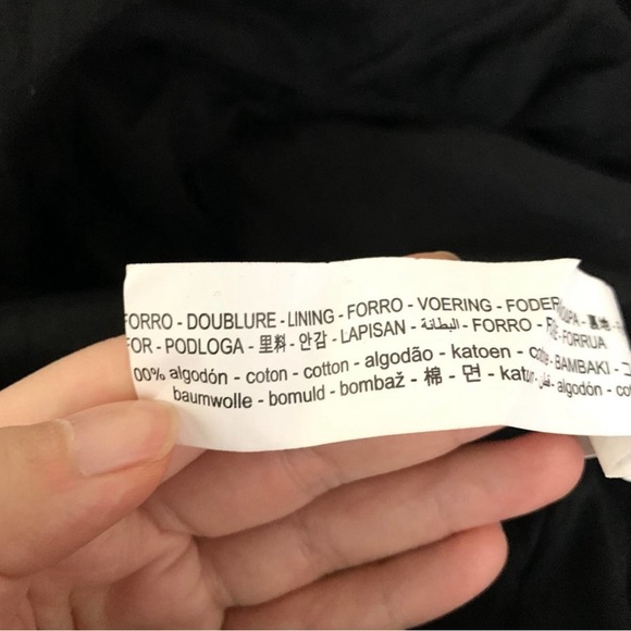 Zara Textured V-neck Tiered Maxi Dress Black - Picture 12 of 13